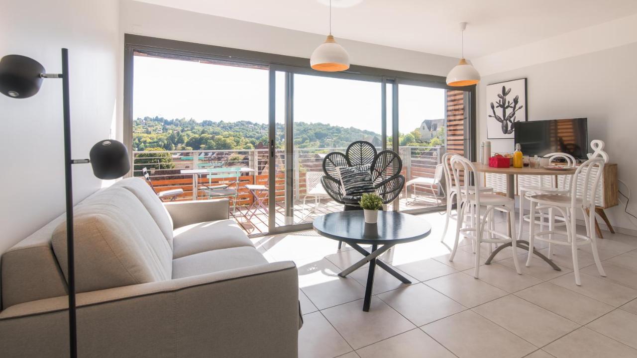 Villa Belle Vue Avec Jacuzzi Privatif Sarlat-la-Canéda Exteriér fotografie
